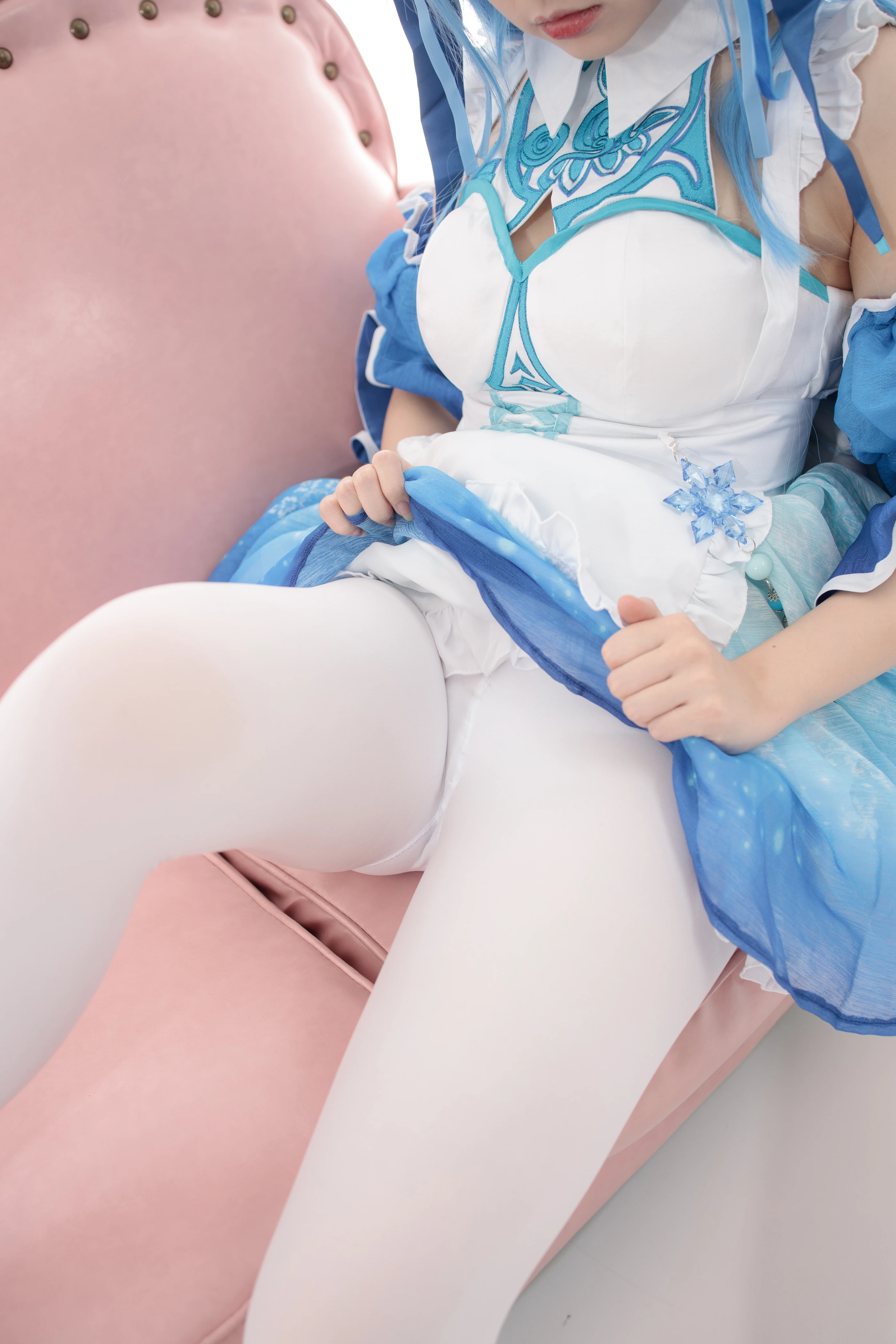 森萝财团 JKFUN-023 300D白丝 雪晴 [100P 1V]插图9